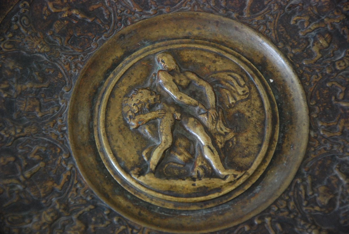 Aiguière 19ème En Bronze De Style Renaissance-photo-2