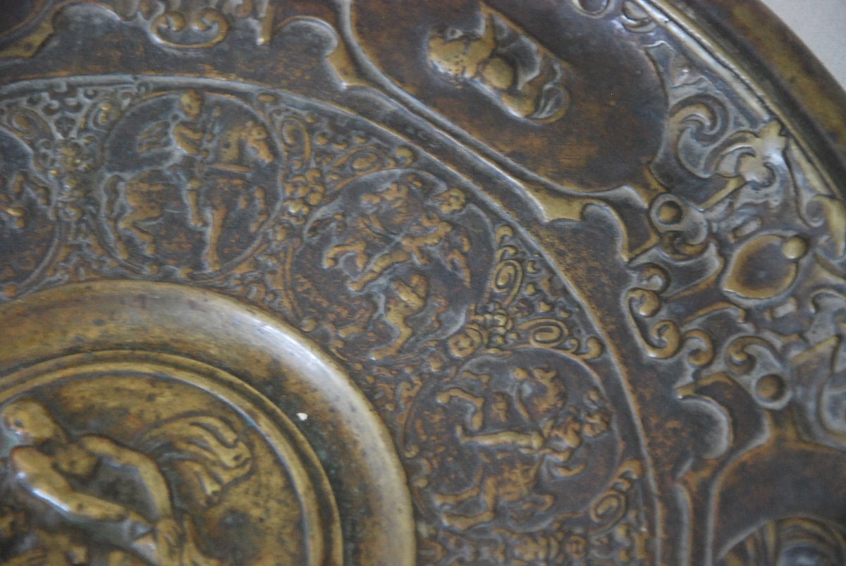 19th Century Ewer In Bronze Renaissance Style-photo-3