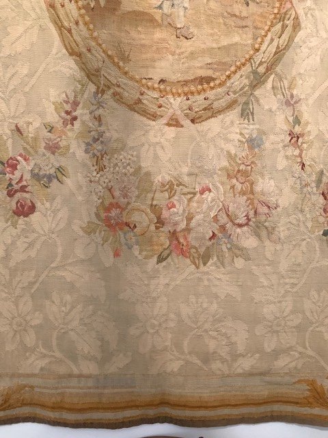 Louis XVI Style Wool And Silk Door-photo-4