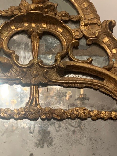 Miroir d'époque Louis XV-photo-1