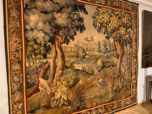 Tapisserie d'Aubusson Début 19ème -photo-3