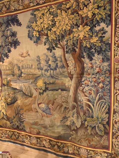 Aubusson Tapestry Early 19th-photo-4