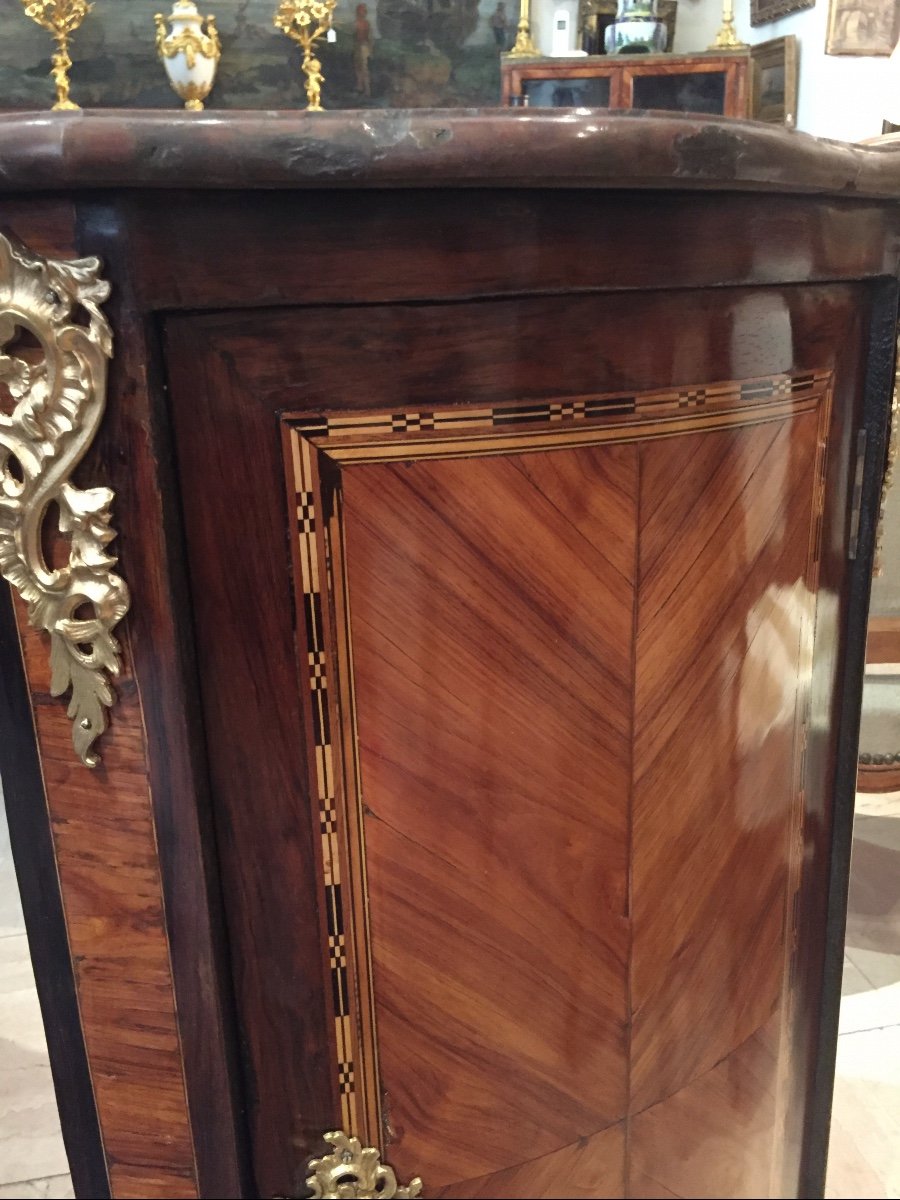 Paire d'Encoignures 18ème-photo-2