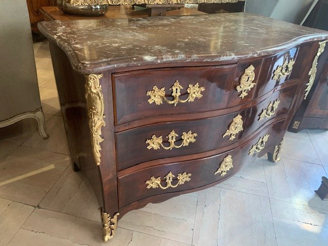 18th Regency Period Commode Stamped Migeon-photo-3