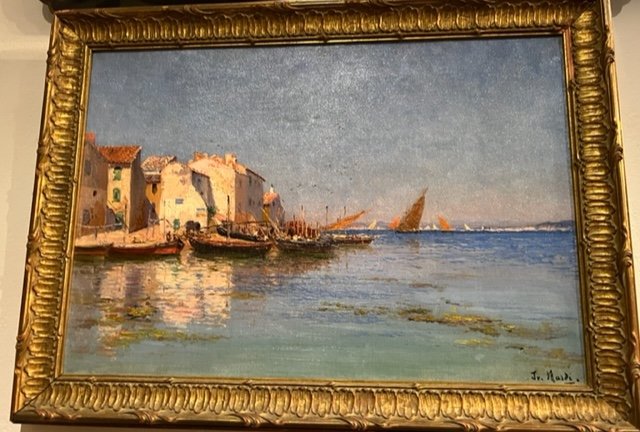 François Nardi View Of Martigue