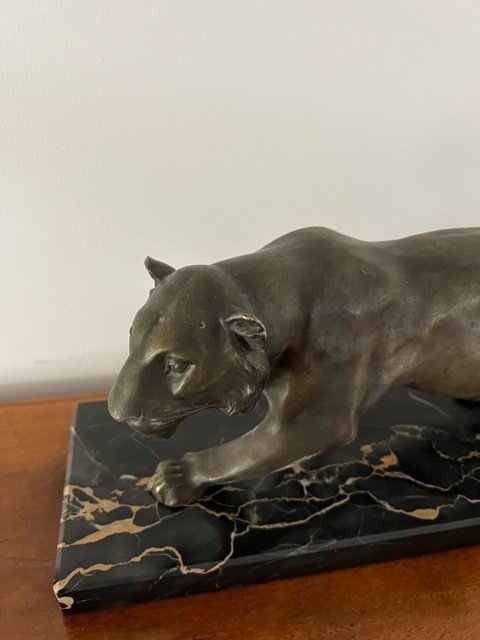 Bronze Lioness From The 30s-photo-1