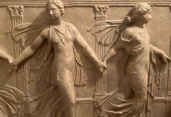 Neoclassical Bas-relief In Plaster-photo-3