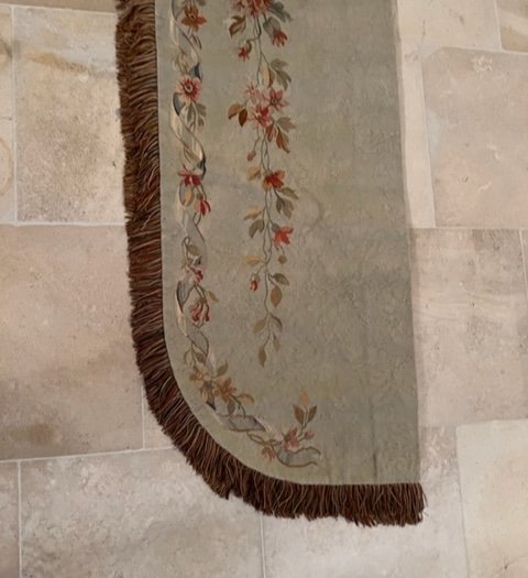 3 cantonnières  d'Aubusson Pour Encadrement De Fenêtre-photo-3