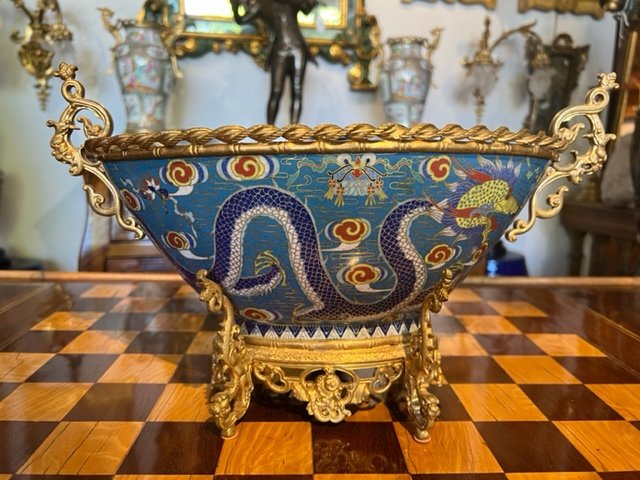 Asian Cloisonne Cup Late 19th