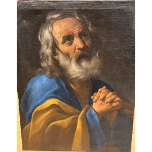 Saint pierre Attribué à Giacinti Brandi (1621-1691) « 