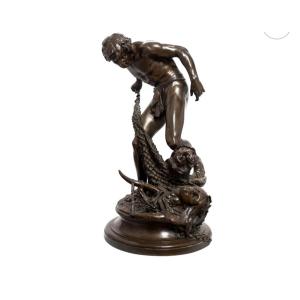 Bronze, Signed By Léon Eugène Longepied, 1849–1888