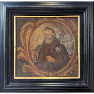 Tableau "Saint Antoine le Grand" - XVIIème siècle