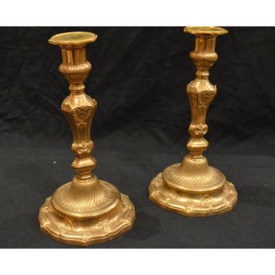 Pair Of Candlesticks End 18th