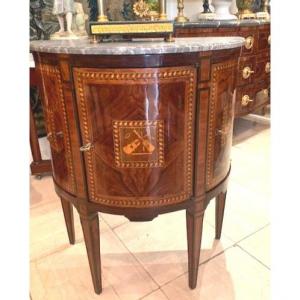 Half Moon Commode Late 18th