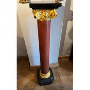 Corinthian Column From The Napoleon III Period