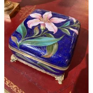 Earthenware Box Lys Decor