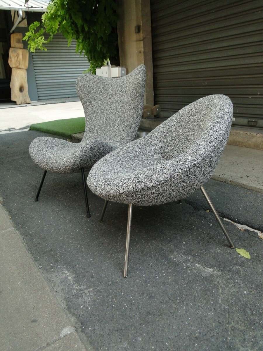 Fritz Neth For Correcta Armchair Vintage Madame-photo-2