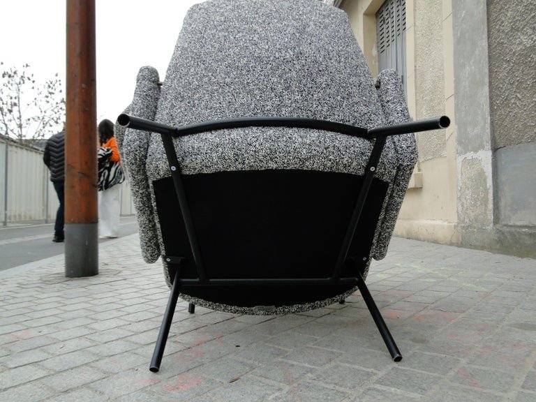 Pierre Guariche For Steiner Pair Of Armchairs Sk660 France-photo-4