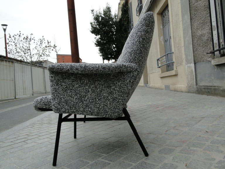 Pierre Guariche For Steiner Pair Of Armchairs Sk660 France-photo-8