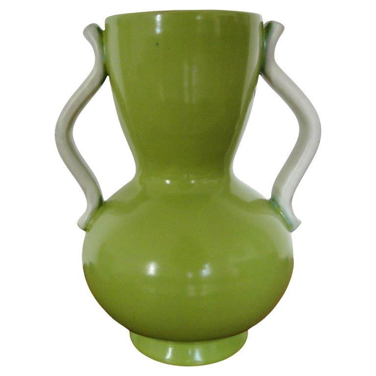 Anna Lisa Thomson Upsala-ekeby Vase Vintage Céramique émaillée Suède Circa 1940