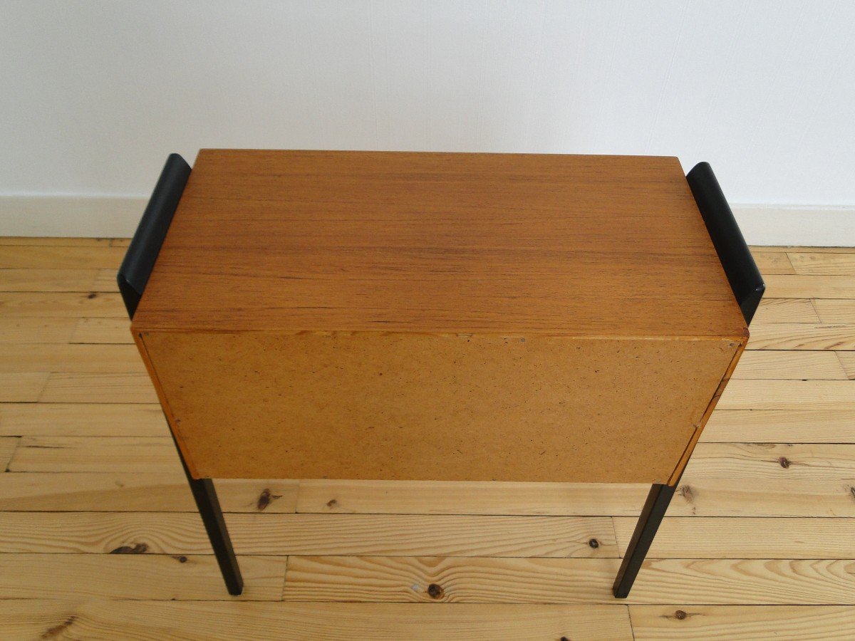 Small Commode Furniture D Entry Scandinavian Teak Mid Century-photo-8