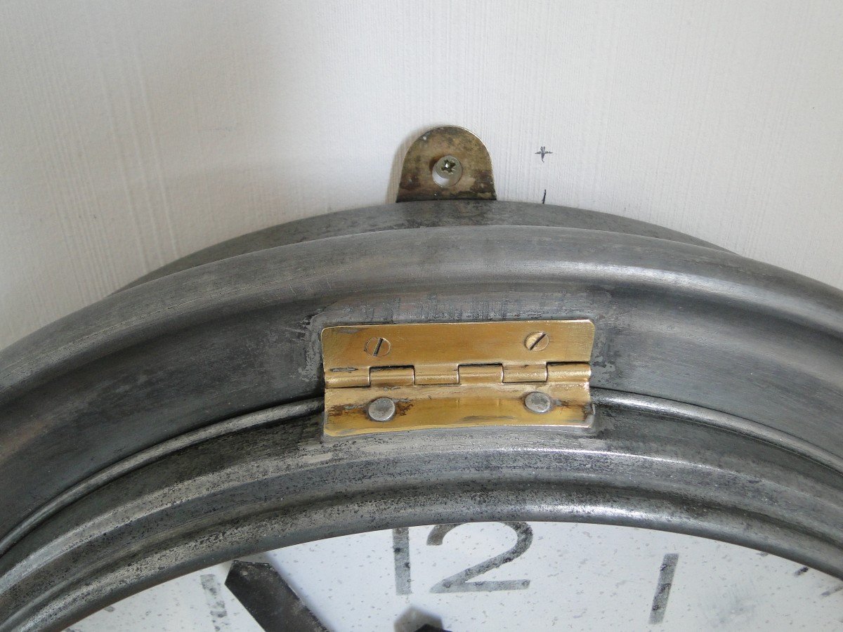 Horloge Vintage  De Gare Brillé France-photo-3