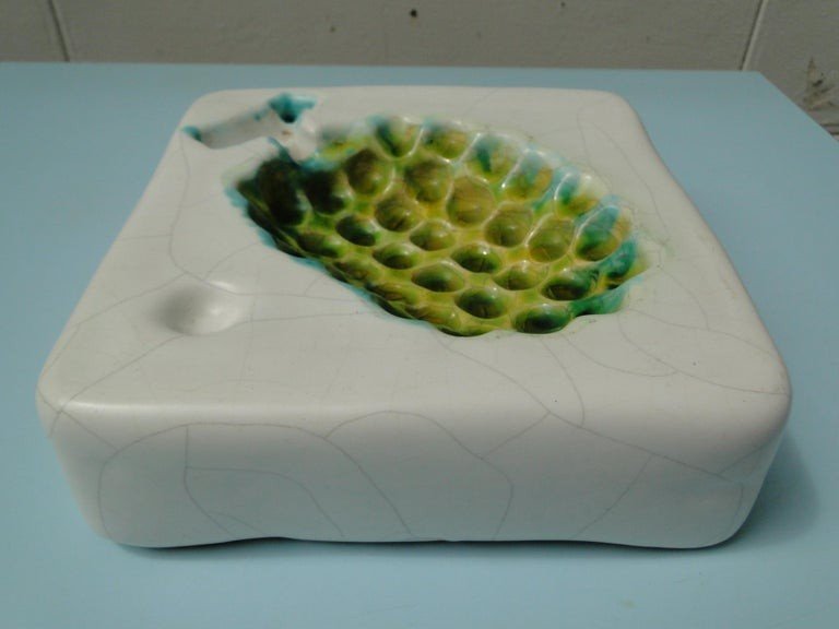 Georges Jouve Large Format Grape Cluster Ashtray France-photo-4