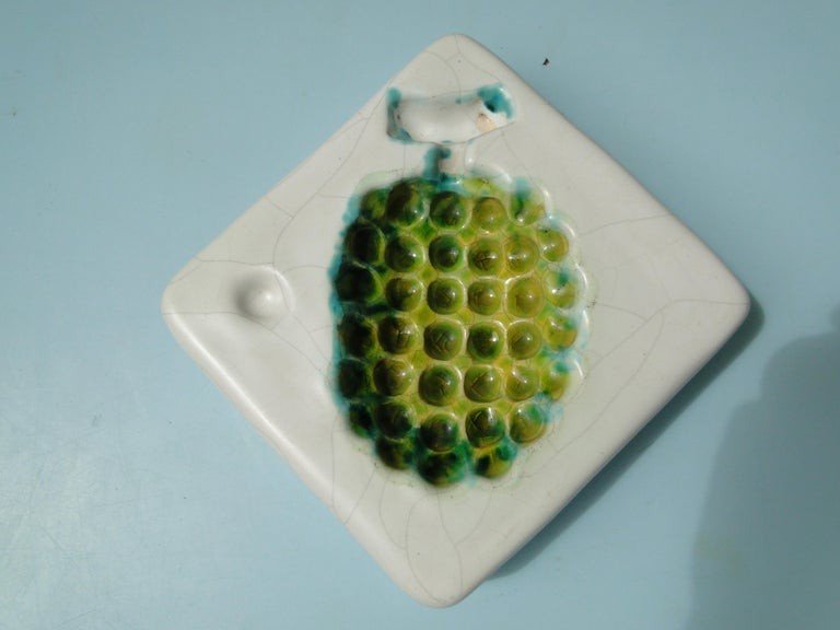 Georges Jouve Large Format Grape Cluster Ashtray France-photo-3