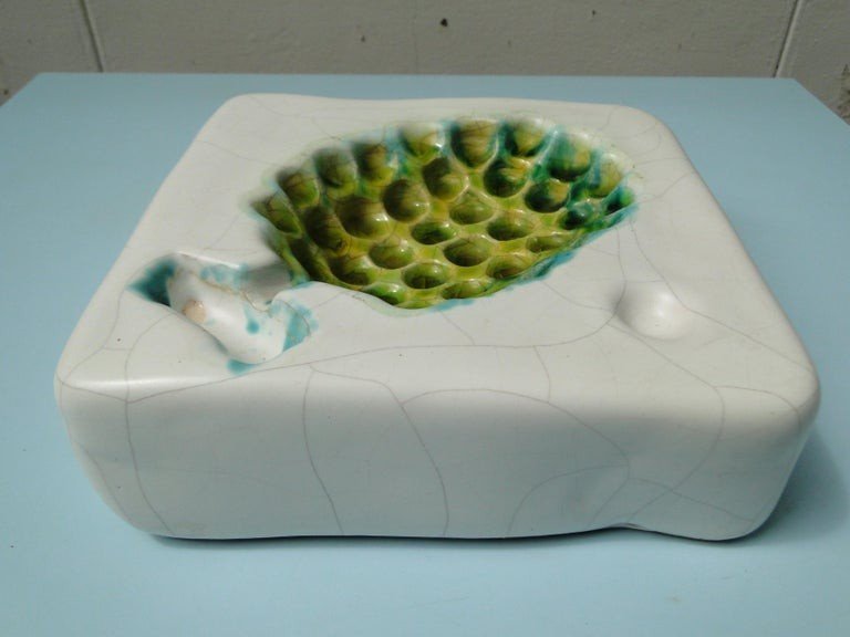 Georges Jouve Large Format Grape Cluster Ashtray France-photo-5