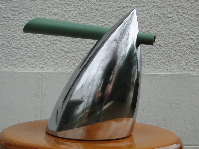 Bouilloire Bertaa de Philippe Starck pour Alessi Postmodern Rare Poli miroir-photo-2