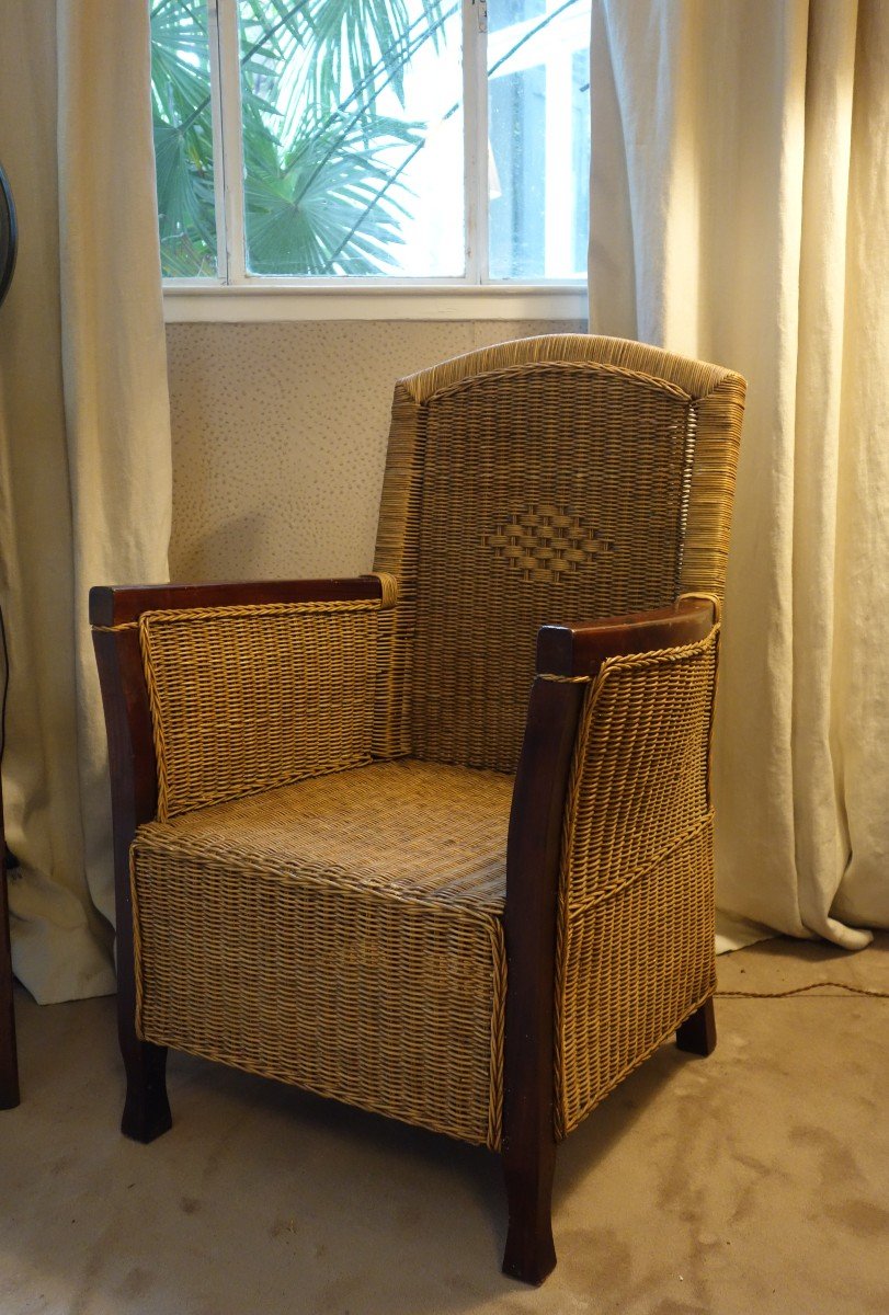 1950s Colonial Style Armchair