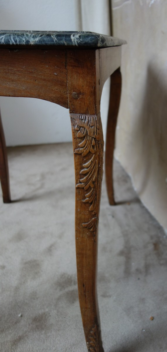 Table De Hall En Bois Naturel époque Louis XV-photo-2
