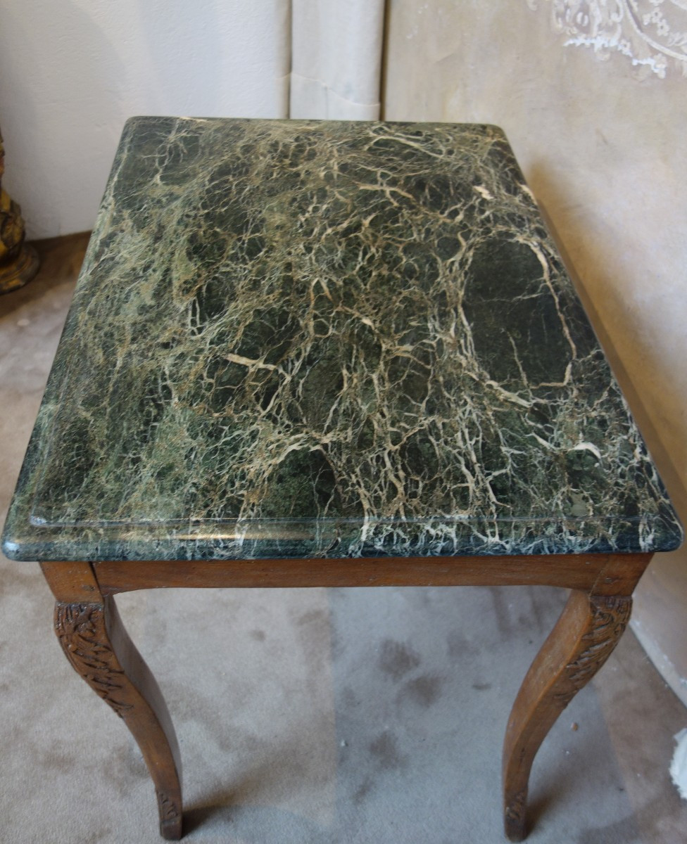 Table De Hall En Bois Naturel époque Louis XV-photo-4