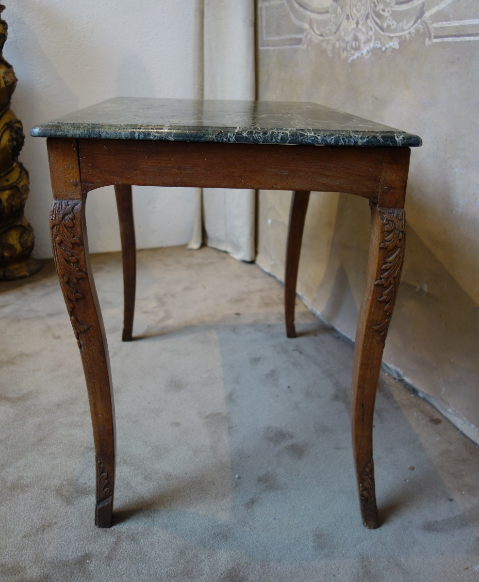 Table De Hall En Bois Naturel époque Louis XV-photo-5