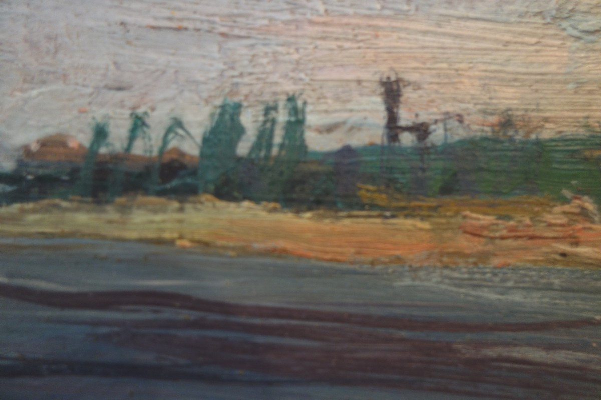 Claudio Castelucho E Diana. Oil On Panel -photo-3