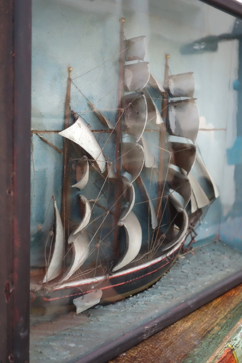  Diorama, 19th-century Sailing Ship-photo-2