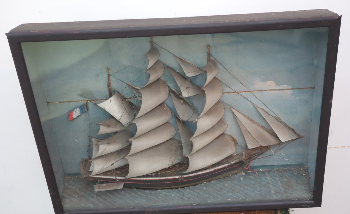  Diorama, 19th-century Sailing Ship-photo-4