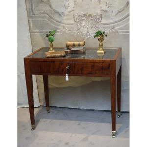 Mahogany Table Top Marble Directoire Period