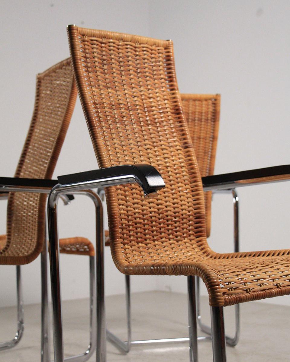 4 Tecta Cane Chairs-photo-2
