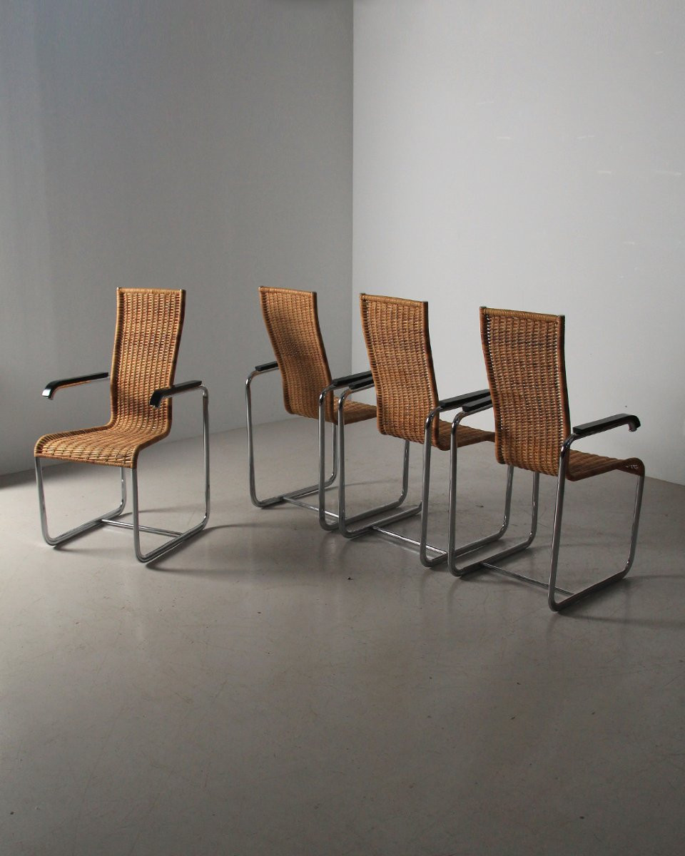 4 Tecta Cane Chairs-photo-3