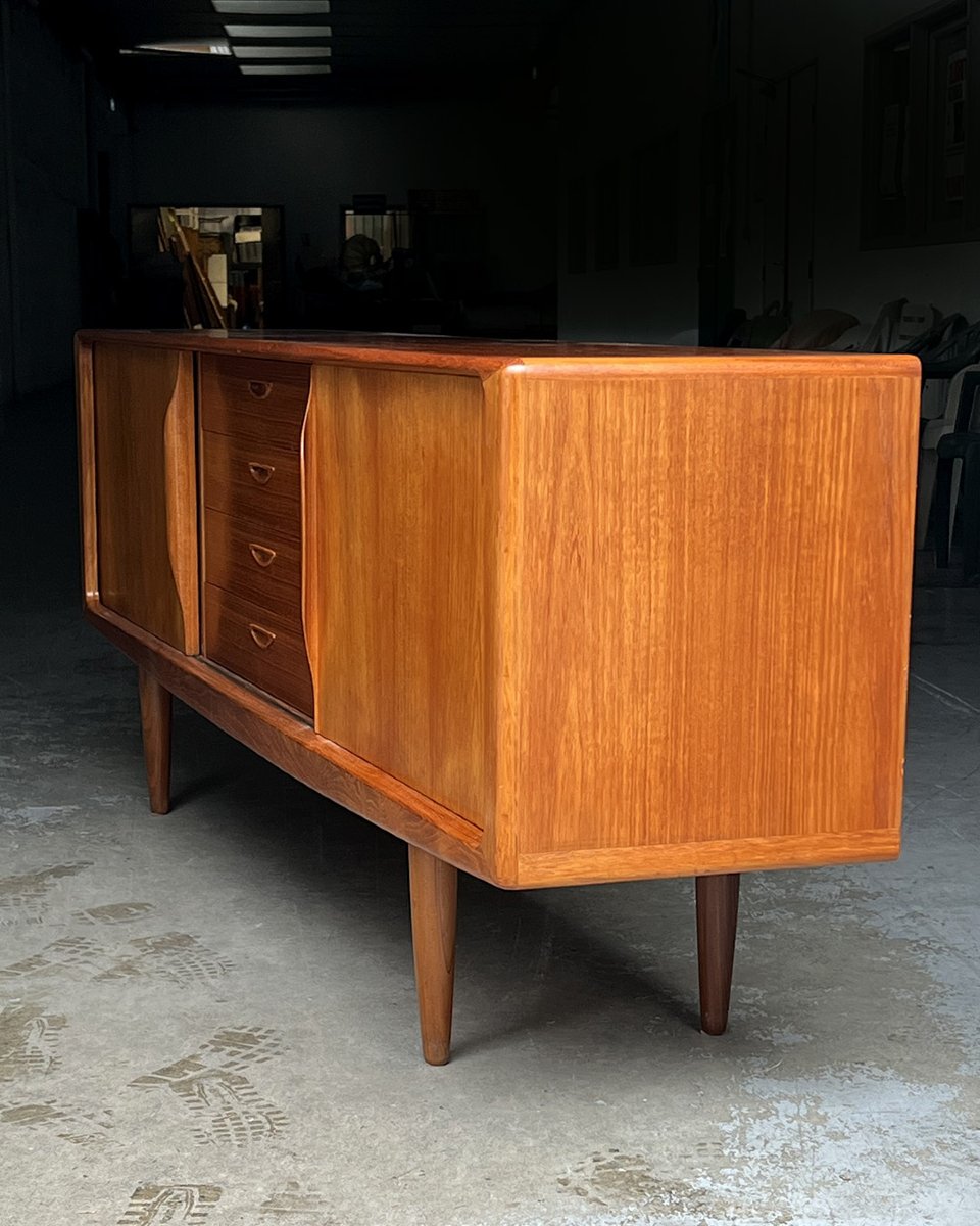 Enfilade Scandinave en teck Bramin - HW Klein-Années 1960-photo-2