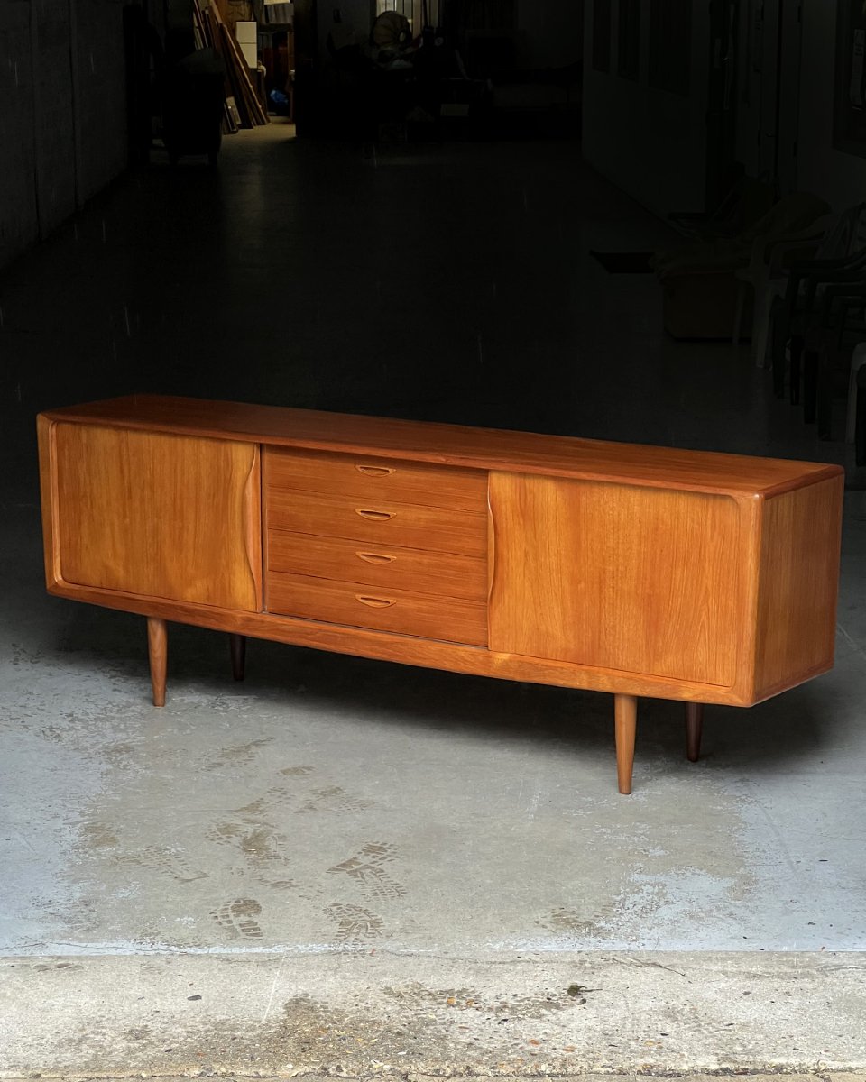Enfilade Scandinave en teck Bramin - HW Klein-Années 1960-photo-3