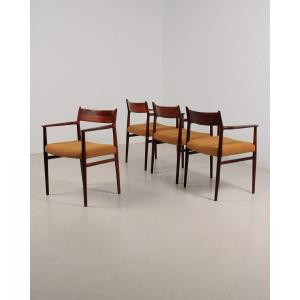 4 Bridges Arne Vodder Palissandre Modele 418  1960s