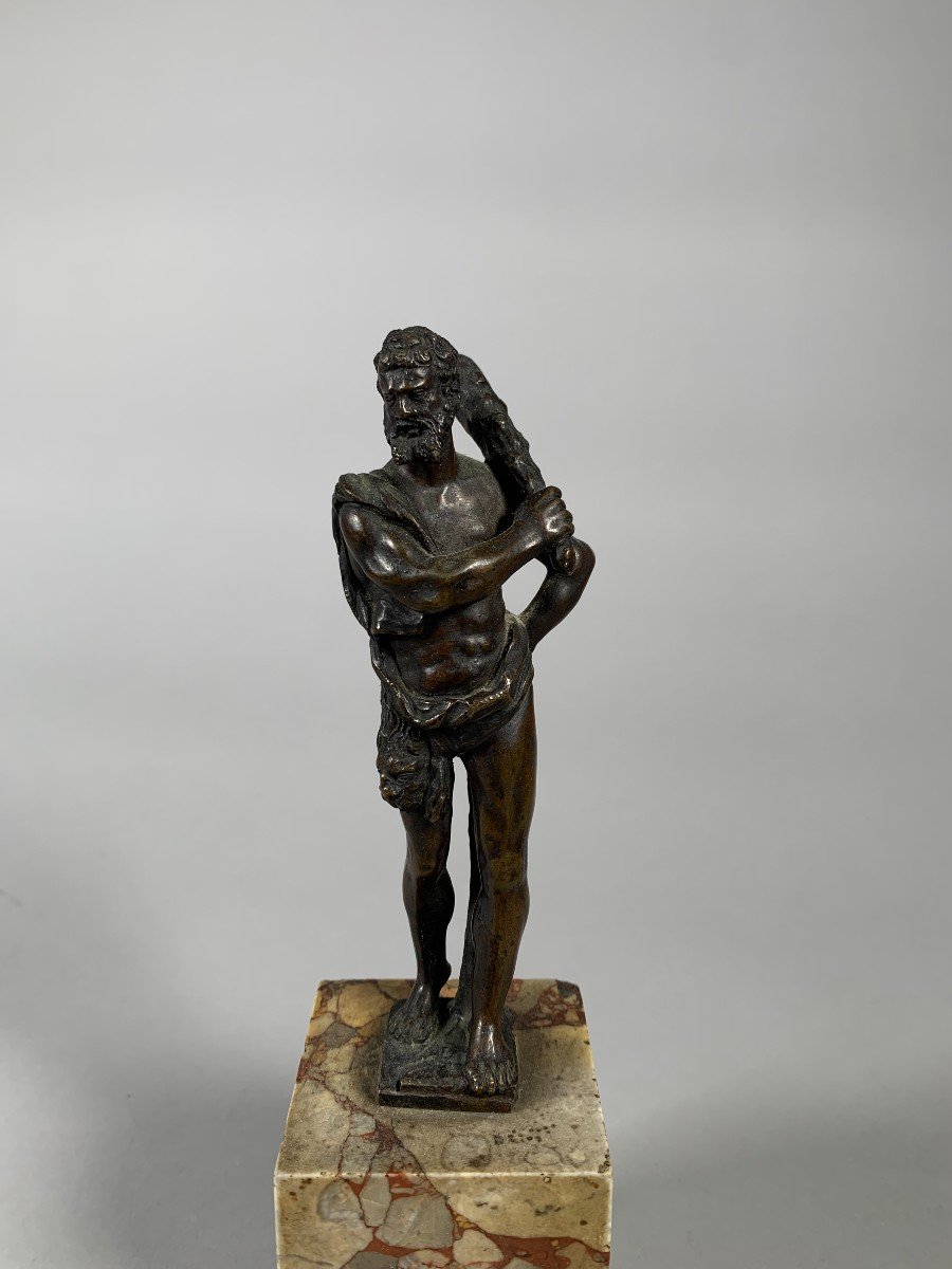 Workshop Of Vittoria Alessandro (1525-1608) Heracles In Bronze Late 16th Century-photo-2