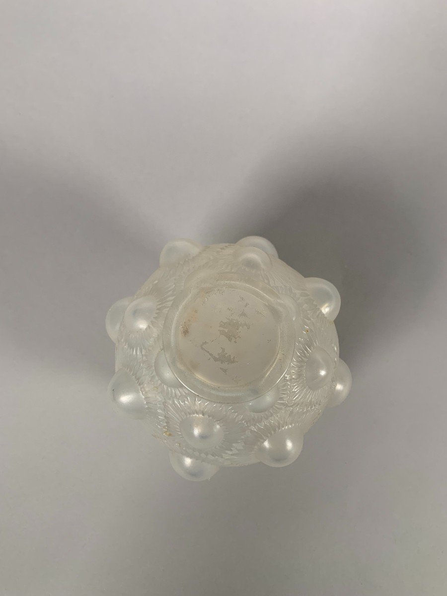 Vase René Lalique (1860-1945) Modèle "tournesol" 1927 Art nouveau-photo-1