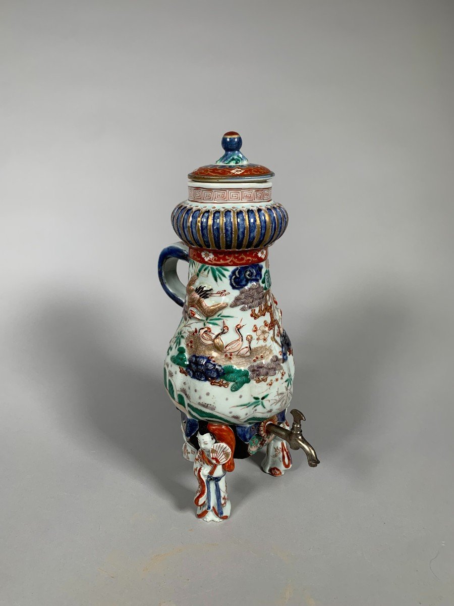 Imari Porcelain Fountain - Edo Era (1603-1868) - Japan 17th Century -photo-3