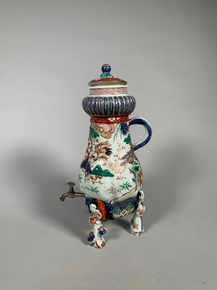 Imari Porcelain Fountain - Edo Era (1603-1868) - Japan 17th Century 