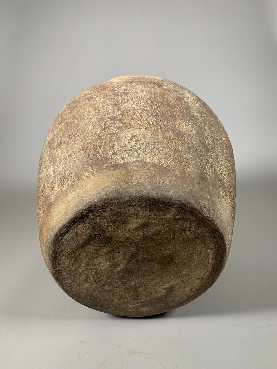 Important Terracotta Jar Han Dynasty (206 Bc - 220 Ad)-photo-2