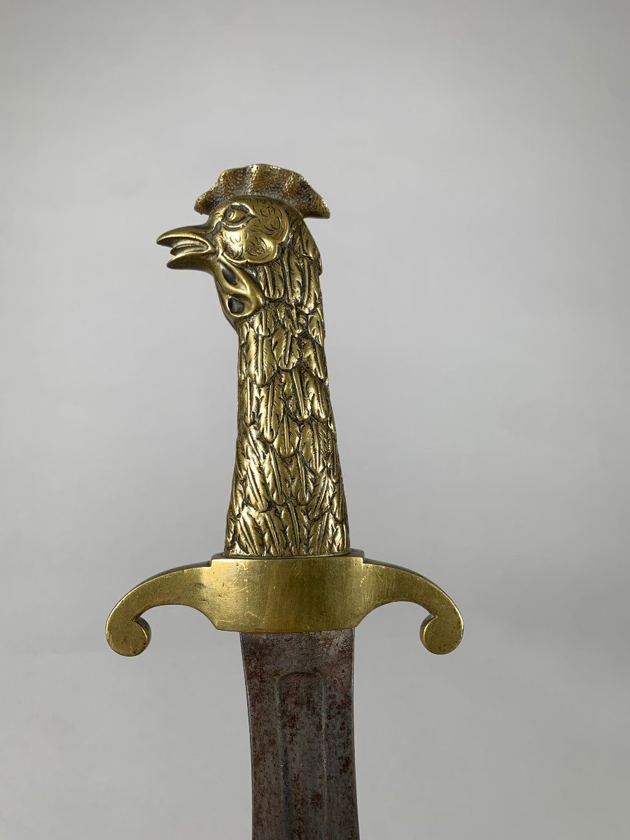 Sword Of The Constitutional Guard Of King Au Coq Revolutionary Period 18th Century-photo-2