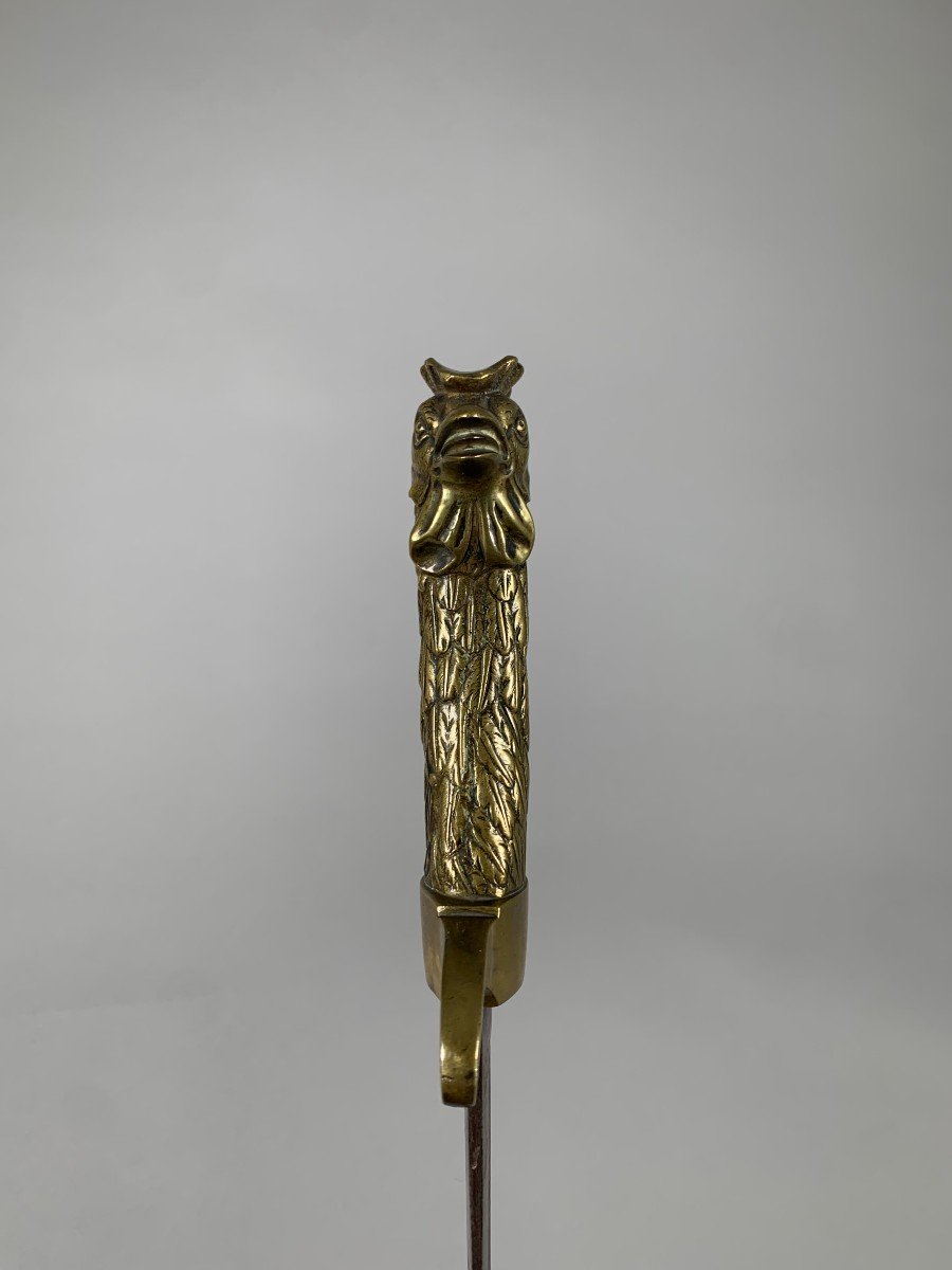 Sword Of The Constitutional Guard Of King Au Coq Revolutionary Period 18th Century-photo-3
